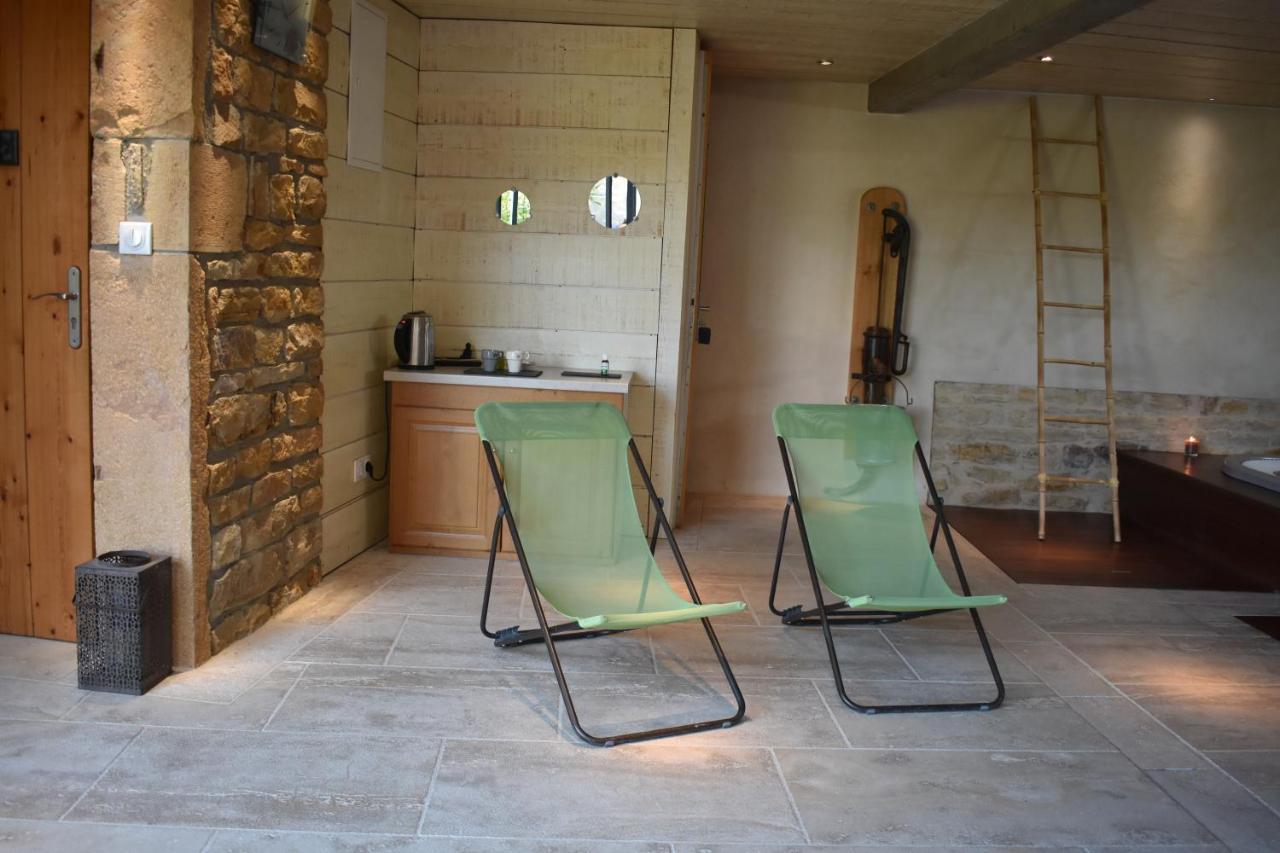 Gite Stone & Spa Chasselay Eksteriør billede